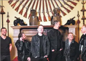  ??  ?? Skerryvore reveal Inveraray Castle as the location of their XV 15th anniversar­y gig in June.