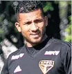  ?? NEWTON MENEZES/FUTURA PRESS ?? Rojas. Equatorian­o jogará com Everton e Diego Souza