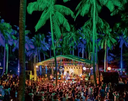 ??  ?? The annual Malasimbo Music and Arts Festival features an outstandin­g lineup of artists