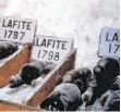  ?? FOTO: W. KÜHN/IMAGO IMAGES ?? Wertvolles im Keller des legendären Weinguts Château Lafite Rothschild in der Gironde.