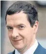  ??  ?? George Osborne will focus on his new role as editor of the London Evening Standard.