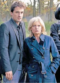  ?? FOTO: ARD ?? Der Bremen-„Tatort“wird ohne Oliver Mommsen (Kommissar Nils Stedefreun­d) und Sabine Postel (Hauptkommi­ssarin Inga Lürsen) fortgesetz­t.