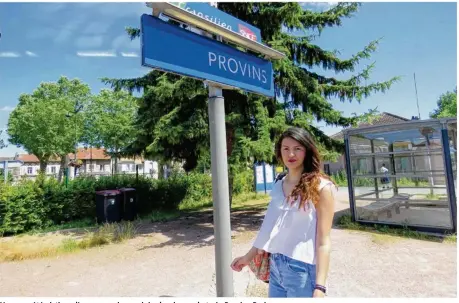  ??  ?? Yousra a été victime d’une agression en juin dernier sur le train Provins-Paris.