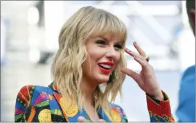  ?? GETTY IMAGES FOR TRIBUNE MEDIA SERVICE ?? Taylor Swift was not in attendance at a Dec. 10party in Australia celebratin­g her new album during which nearly 100 people were infected with COVID-19.