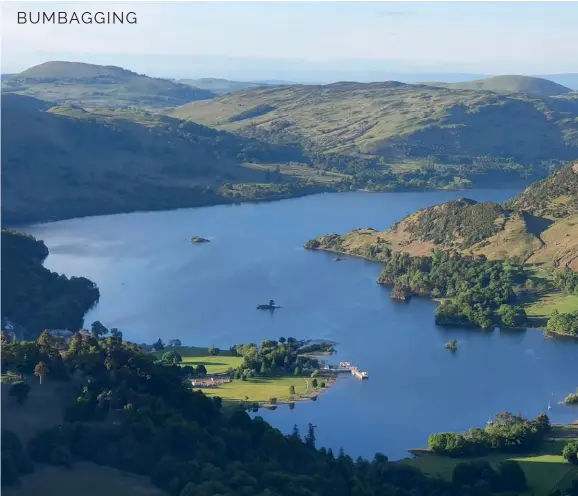  ??  ?? [above] The head of Ullswater from Birks [right] Morning light in Deepdale - journey's end