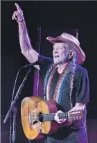  ?? Wally Skalij Los Angeles Times ?? MUSICAL mainstay Willie Nelson fills the Shrine with an adventurou­s spirit.