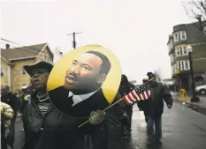  ?? Spencer Platt / Getty Images / Getty Images ?? Several events the region, including Bridgeport, celebrate Martin Luther King on the day set aside to honor his memory. See listings.