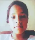  ?? FOTO: EL HERALDO ?? Fotografía en vida de Yensi Alejandra López Núñez (14).