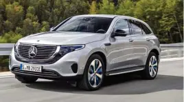  ??  ?? Mercedes EQC: chegou o SUV elétrico que enfrentará o Tesla