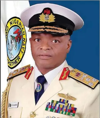  ??  ?? The CNS, Vice Admiral Awwal Gambo