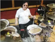  ?? The Associated Press ?? Drummer and vocalist Peter Criss rehearses in a New York City studio for his final U.S. performanc­e today.