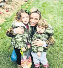  ?? PATRICK HEMBERY ?? From left: Landry with her daughters, Maya and Jemma; Kyla Fox, founder of The Kyla Fox Centre; and Fox with daughters Ryan and Augusta Hembery.