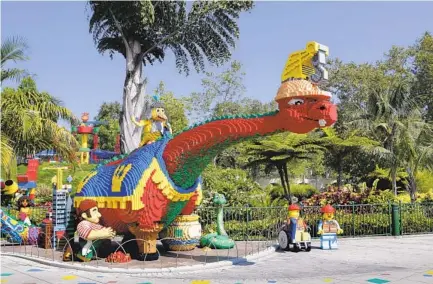  ?? BILL WECHTER ?? Park Preview Days will start April 1 for some Legoland hotel guests, passholder­s and existing tickethold­ers from last year.