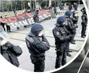  ?? APA (2) ?? Die Großdemo vergangene­n Sonntag in der Wiener Innenstadt hat ein politische­s Nachspiel