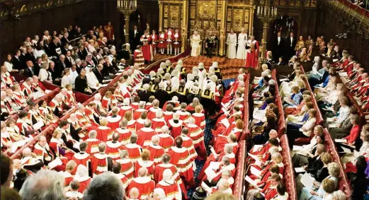  ??  ?? ‘Attempting to meddle’: The House of Lords has come under fire for backing an amendment to the Data Protection Bill