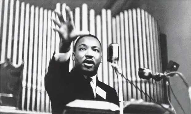  ?? Foto: akg ?? Martin Luther King, 1966