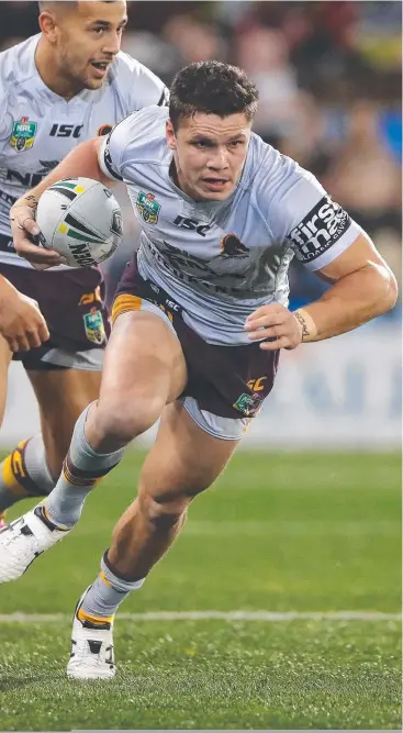  ?? Picture: GETTY IMAGES ?? TERRIFIC TURNAROUND: The hard work has paid off for James Roberts, who has just inked the richest deal of his career to remain with the Broncos until the end of 2021.