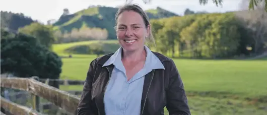  ?? ?? Katrina Roberts is the 2024 Fonterra Dairy Woman of the Year.