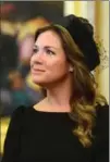  ?? SEAN KILPATRICK, THE CANADIAN PRESS ?? Sophie Gregoire Trudeau kicked off a United Nations-led girls’ conference in Washington.