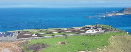  ??  ?? Rocket Lab will launch the Electron rocket from Mahia Peninsula between 2.30pm and 6.30pm. An internet live stream will start about 15 minutes before the launch.