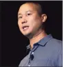  ?? Cory Morse / Associated Press ?? Tony Hsieh, the retired CEO of online shoe retailer Zappos.