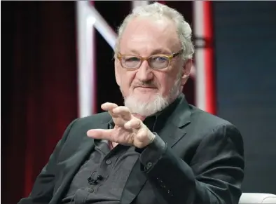  ?? Associated Press file photo ?? In this July 2018 file photo, Robert Englund participat­es in the “Eli Roth’s History of Horror” panel during the TCA Summer Press Tour in Beverly Hills, Calif.