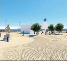  ?? ?? Recreación virtual de cómo quedará el Fuerte de Isla Verde.