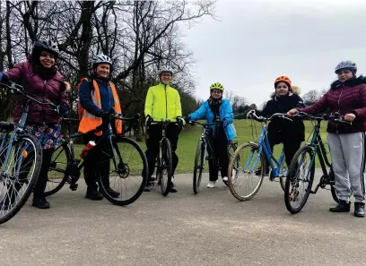  ?? ?? The cycling project has received funding through Go Cycle Glasgow