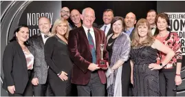  ??  ?? Trumark Homes & Trumark Urban took home the coveted Community of the Year Detached & Attached respective­ly.