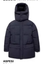  ??  ?? ASPESI Puffer jacket € 1.010