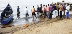  ??  ?? More than 20 people have been rescued from the water