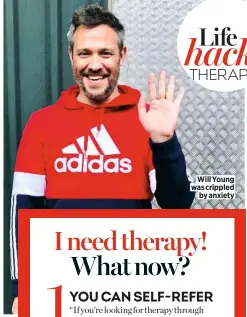  ?? ?? Will Young was crippled by anxiety