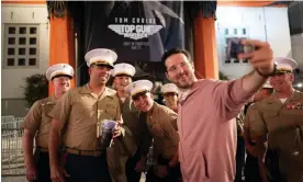  ?? Photograph: Operation 2022/Alamy ?? Recruitmen­t drive … US Marines at the Top Gun: Maverick premiere in 2022.