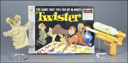  ?? ASSOCIATED PRESS
THE STRONG’S NATIONAL TOY HALL OF FAME VIA ?? The Strong’s National Toy Hall of Fame announced that a puppet, the game of Twister and a Super Soaker have been chosen from a field of 12 finalists to be its 2015 inductees.