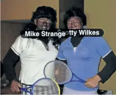  ?? FACEBOOK ?? Photo showing Mike Strange in blackface taken on Halloween 2009.