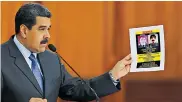  ?? AFP ?? Nicolás Maduro, presidente de Venezuela.