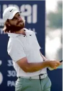  ?? KAMRAN JEBREILI/ASSOCIATED PRESS ?? Tommy Fleetwood has the lead after the third round for the first time since 2014.