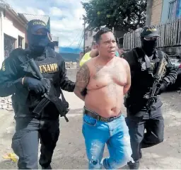  ??  ?? OPERATIVO.
Elías Leonel Sevilla fue capturado en Comayagüel­a.