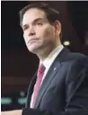  ??  ?? Marco Rubio