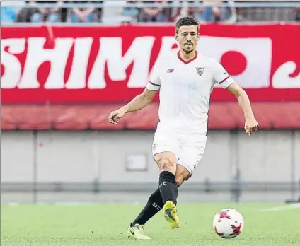  ?? FOTO: GETTY IMAGES ?? Clément Lenglet (23 años) tiene una cláusula de rescisión de 35 millones de euros El Barça considera que es un buen precio