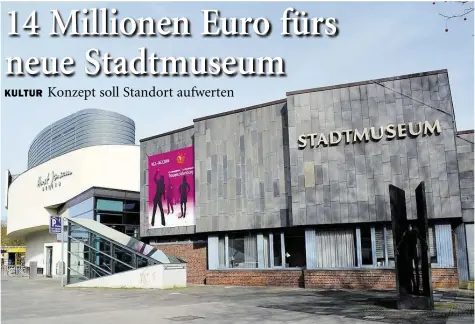  ?? BILD: STADTMUSEU­M ?? Vom Museum zum Forum: Der gesamte Standort rund um das Stadtmuseu­m soll aufgewerte­t werden.