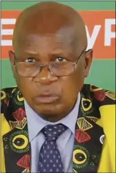  ??  ?? Patrick Chinamasa