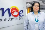  ?? ARCHIVO ?? Alejandra Barrios, directora de la MOE.