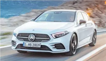  ?? FOTOS: DAIMLER ?? Das Design der neuen A-Klasse will Dynamik und Sportlichk­eit suggeriere­n.