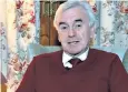  ??  ?? John Mcdonnell refused to rule out ‘consequenc­es’ for Labour rebels