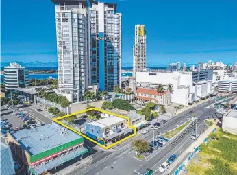  ??  ?? The Southport CBD building at 111 Scarboroug­h St sold for $1.3 million.