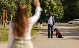  ?? ?? ‘If you can’t say hello and keep walking, then zip it …’ Photograph: fotostorm/Getty Images