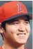  ??  ?? Shohei Ohtani