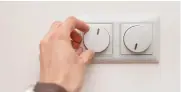  ?? ?? Another great energy saving tip is to install a dimmer switch.