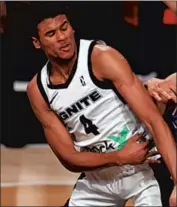  ?? Mike Ehrmann Getty Images ?? JALEN GREEN, 19, of the G League Ignite is projected to be a top-10 selection in Thursday’s draft.